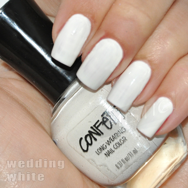 Confetti Wedding White